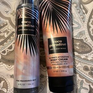 Brand new Bath and body Works coco paradise